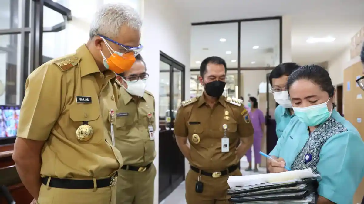 Gubernur Jateng Sebut Keterisian Tempat Tidur Rumah Sakit di Kudus Sangat Tinggi