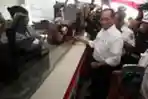 Menhub Budi Karya Tinjau Stasiun Juanda
