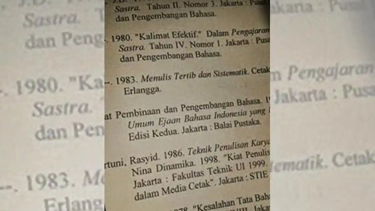 Bagaimana Cara Menulis Daftar Pustaka kalau Sumbernya dari Jurnal Ilmiah ? Ini Caranya