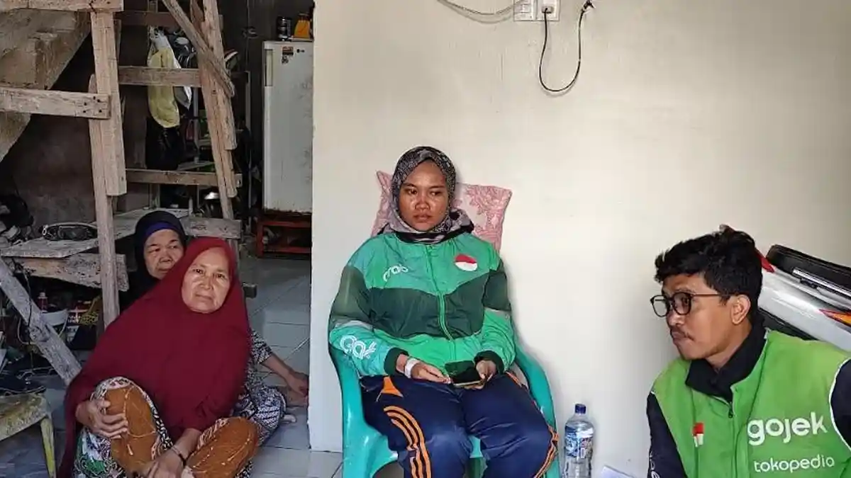 NASIB PILU Rosa Pengemudi Ojol Disabilitas, Motornya Dicuri Setelah Kecelakaan Depan Citra Garden
