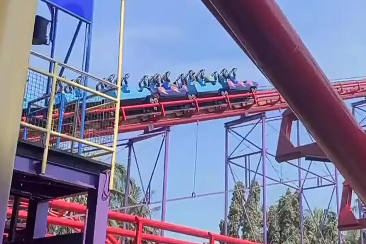 Viral Halilintar Dufan Berhenti Mendadak saat Sedang Menanjak, Pengunjung: 'Ih Serem Banget'