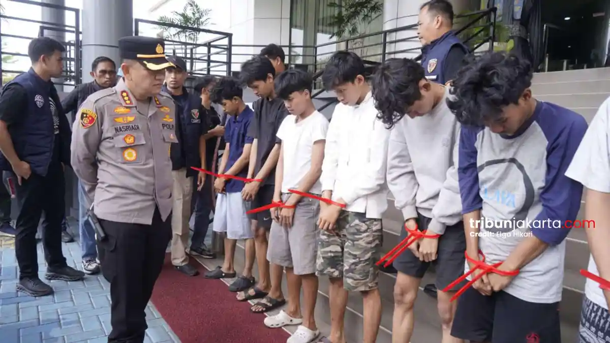 Geger Tawuran Maut Kebon Jeruk, 19 Anak di Bawah Umur Tak Berkutik