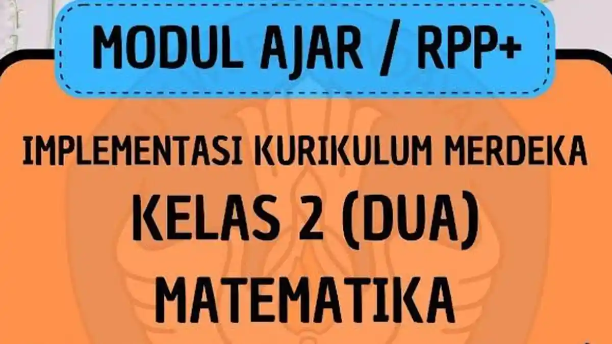 Link Download PDF Modul Ajar Implementasi Kurikulum Merdeka SD Kelas 2 Matematika Semester 2