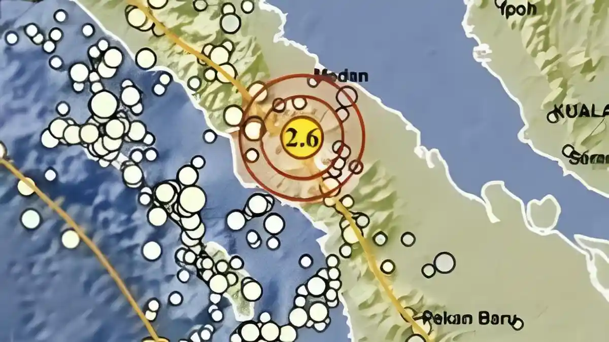Geger! Dairi Diguncang 16 Kali Gempa Beruntun, Karo Waspada