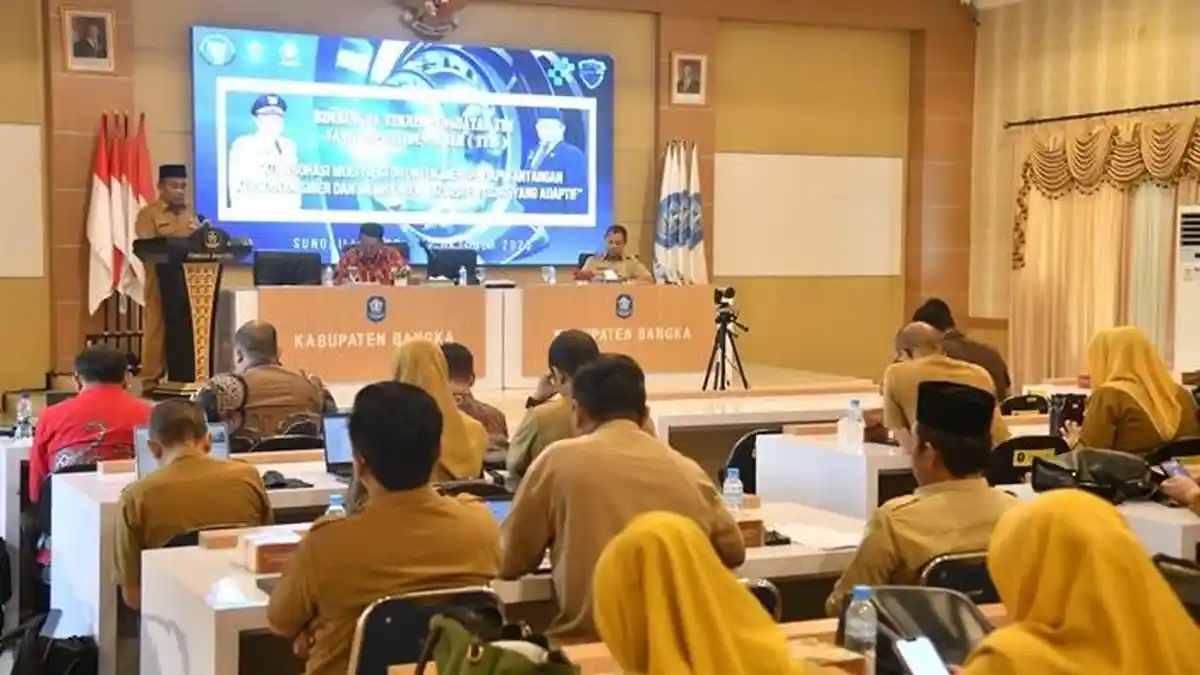 Pegawai Pemkab Bangka Dibekali Wawasan Keamanan Siber