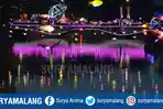 GALERI FOTO - Kilau Lampion di Surabaya Layaknya Goresan Cat Lukisan Impresionisme