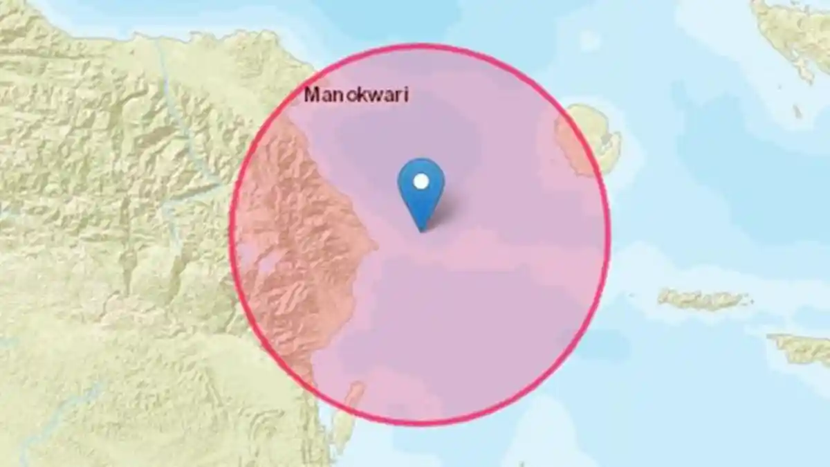 Gempa Terkini Guncang Papua Jumat 1 Mei 2026, Info BMKG Magnitudo 5,1