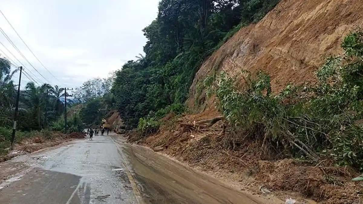 Antisipasi Longsor, Bukit Seumadam Aceh Tamiang akan Dipotong dan Jalan Ditinggikan