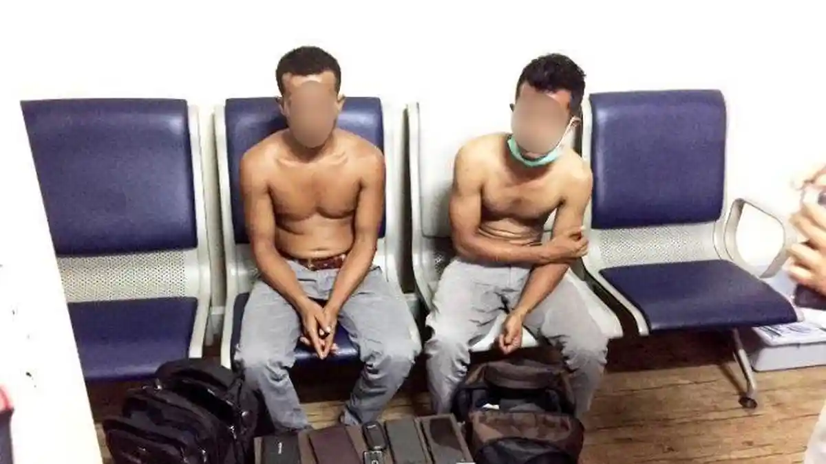 2 Pria Ini Bertingkah Aneh di Bandara, Jinjit saat Berjalanan, Ternyata Bawa 1 Kg Sabu di Sepatu