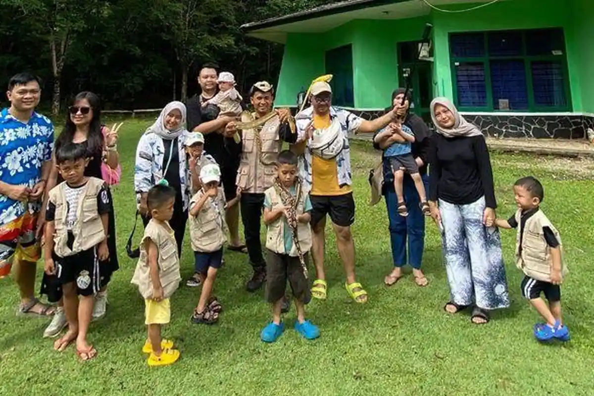 Akhir Pekan Edukatif di Pangandaran, Anak-anak Berpetualang Sambil Belajar di Alam Bebas