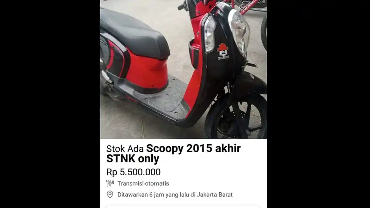 Motor Hasil Penipuan Dijual di Facebook, Si Penipu Akhirnya Ditangkap Setelah Lompat dari Fly Over