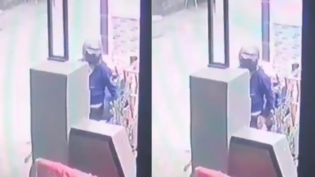 Viral Video Seorang Pria Terekam CCTV Mencuri Celana Dalam Wanita, Diduga Perilaku Fetish