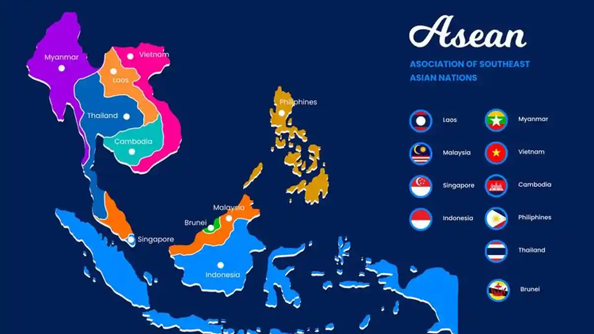 ASEAN : Letak Astronomis dan Kondisi Geografisnya, Materi Belajar Geografi Kelas 8