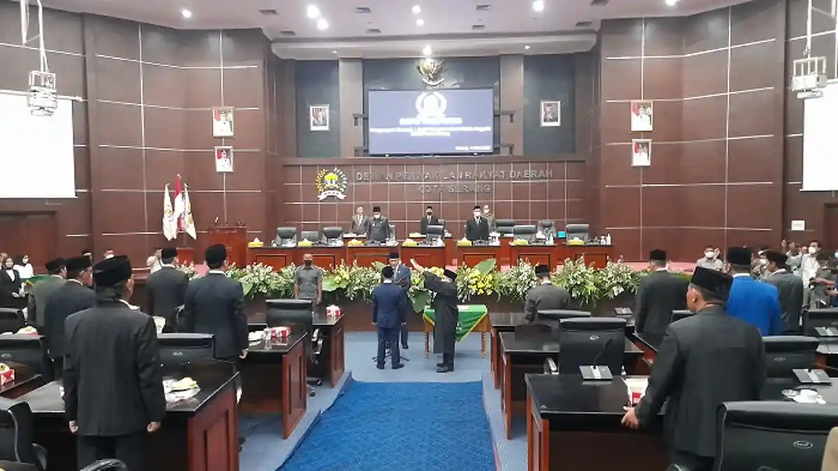 Wali Kota Serang Syafrudin Minta Anggota DPRD tidak Malas dalam Bekerja dan Menghadiri Rapat