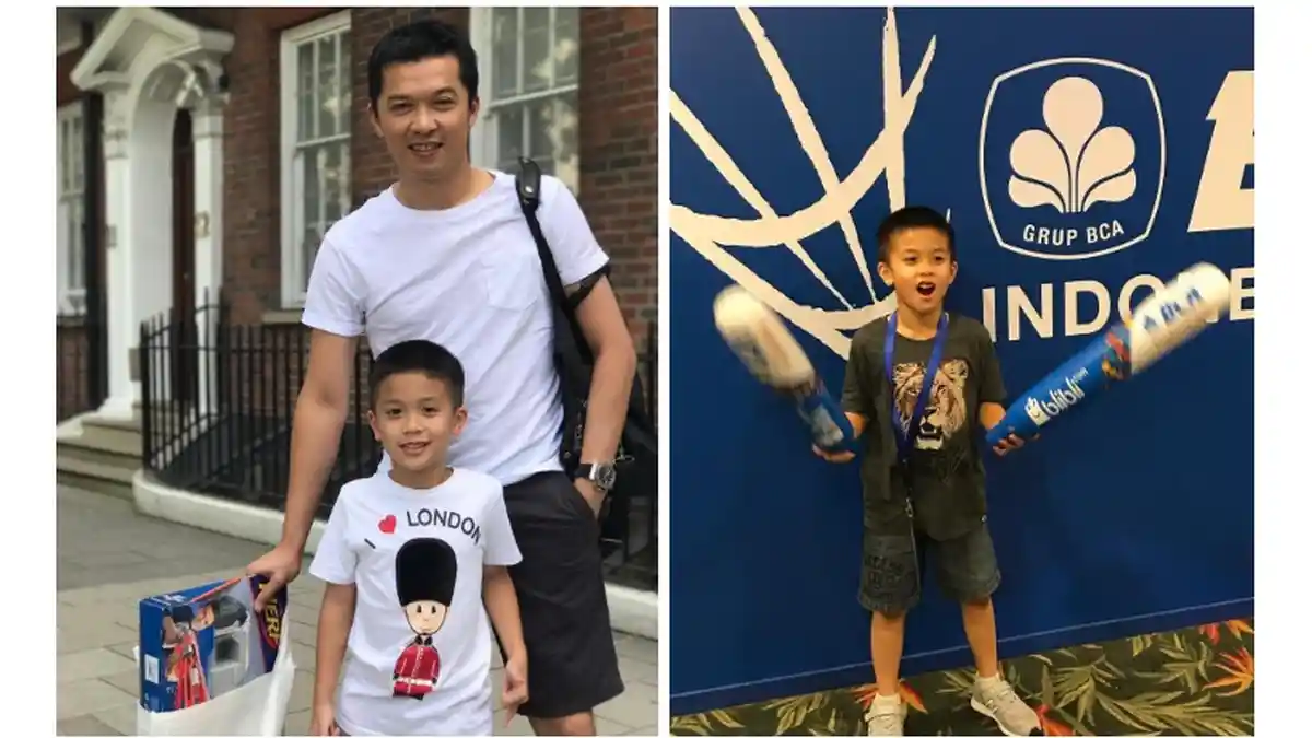 Nayo - Putra Pebulutangkis Taufik Hidayat. Viral Video 'Duel' dengan Papanya, Netizen: Idola!