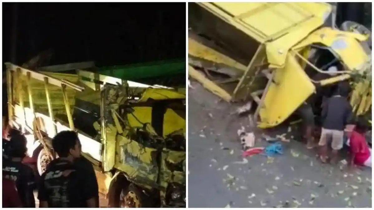 Kronologi Kecelakaan Maut Kota Batu, Truk Bermuatan Sapi Tabrak 1 Mobil dan 4 Motor, 3 Orang Tewas