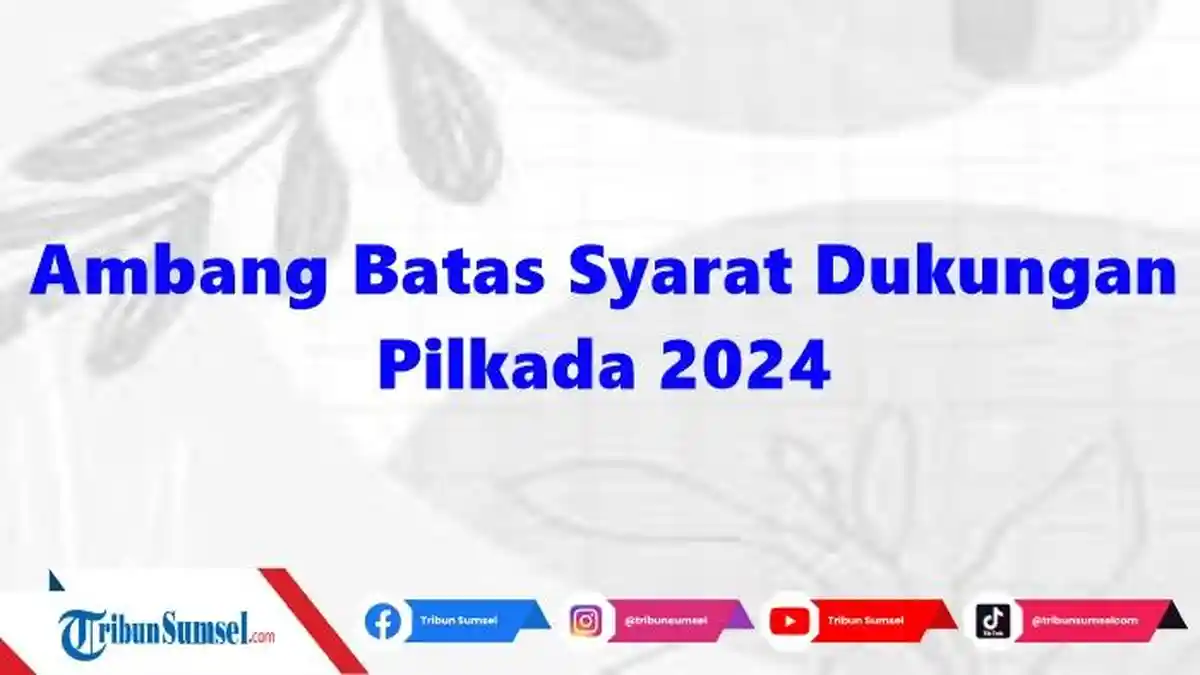 PBB Sumsel Senang MK Turunkan Ambang Batas Syarat Dukungan Pilkada 2024, PKN Sebut Multitafsir