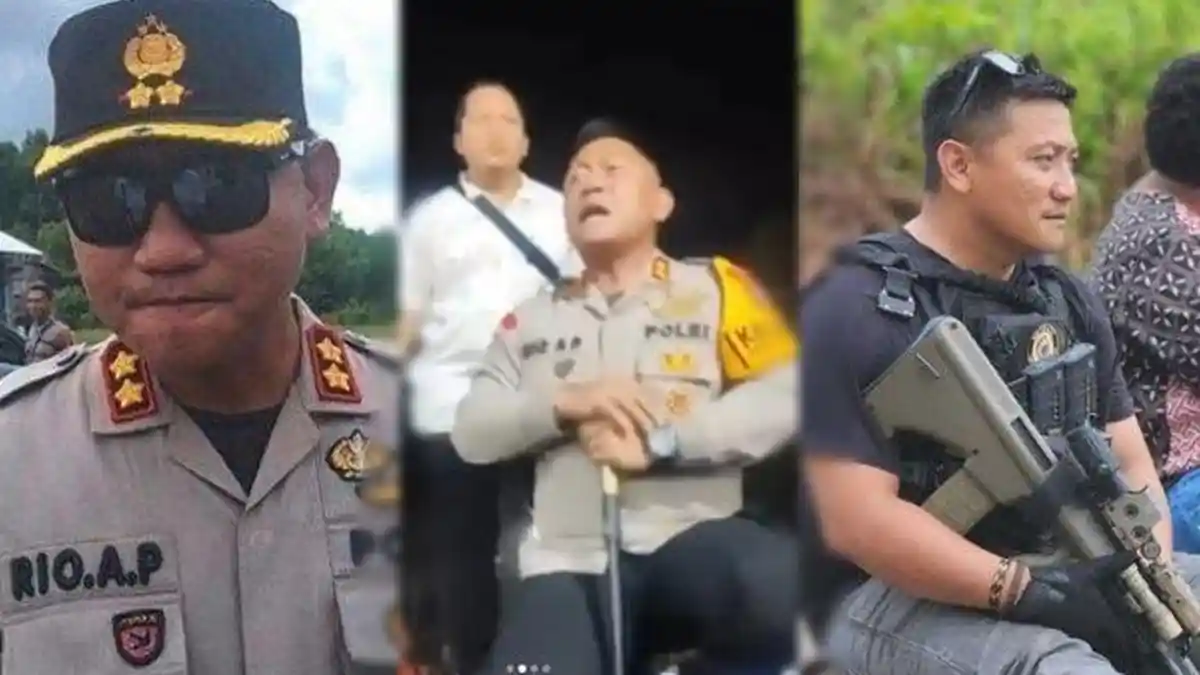 Viral Kapolres Binjai Berlutut Minta Maling Tak Dihajar, Sosok AKBP Rio Pernah Bebaskan Sandera KKB