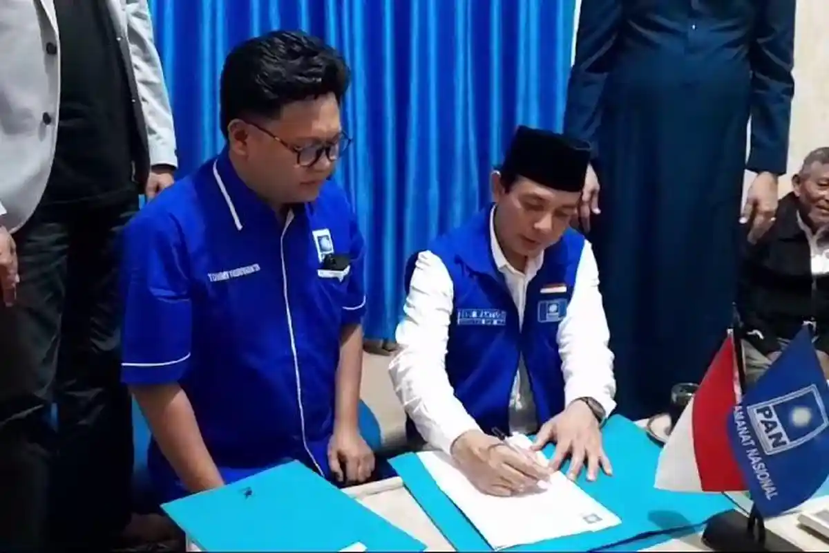 Dedy Wahyudi Resmi Daftar Calon Wali Kota Bengkulu ke PAN, Ikuti Proses Penjaringan Meski Kader