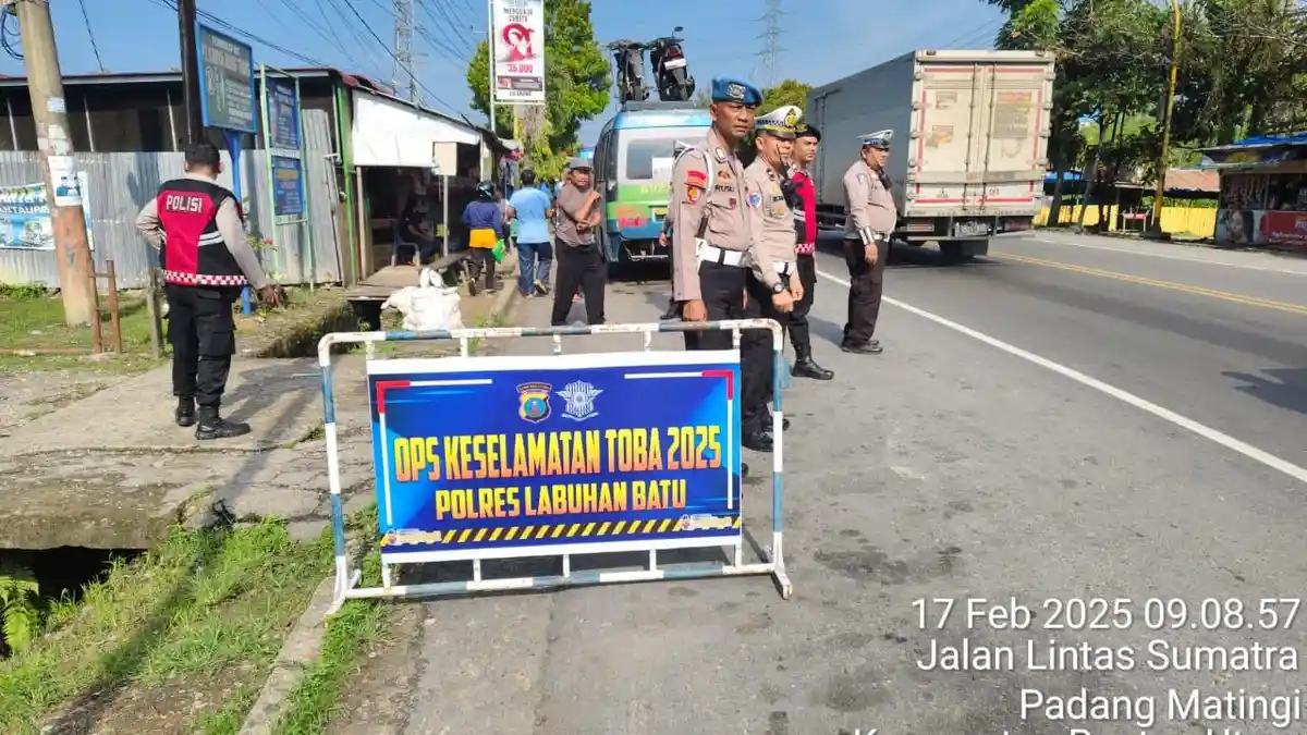 Polres Labuhanbatu Operasi Keselamatan Toba 2025 untuk Meningkatkan Keselamatan Berlalu Lintas