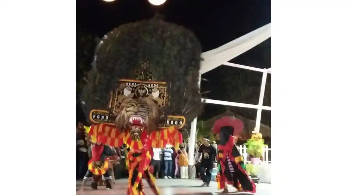 Ada Reog Ponerogo di Kupang, Para Tamu Tercengang