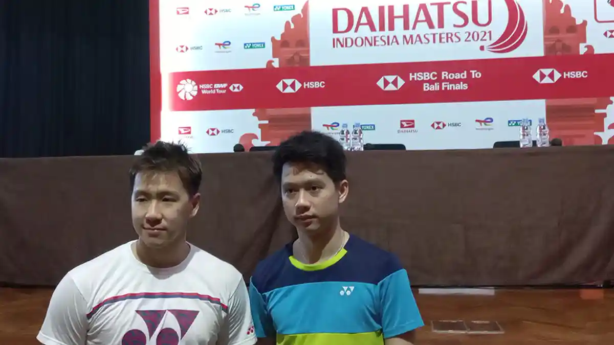 Indonesia Masters 2021: Marcus/Kevin Nilai Hawk Eye Sempat Lakukan Kesalahan 1000 Persen