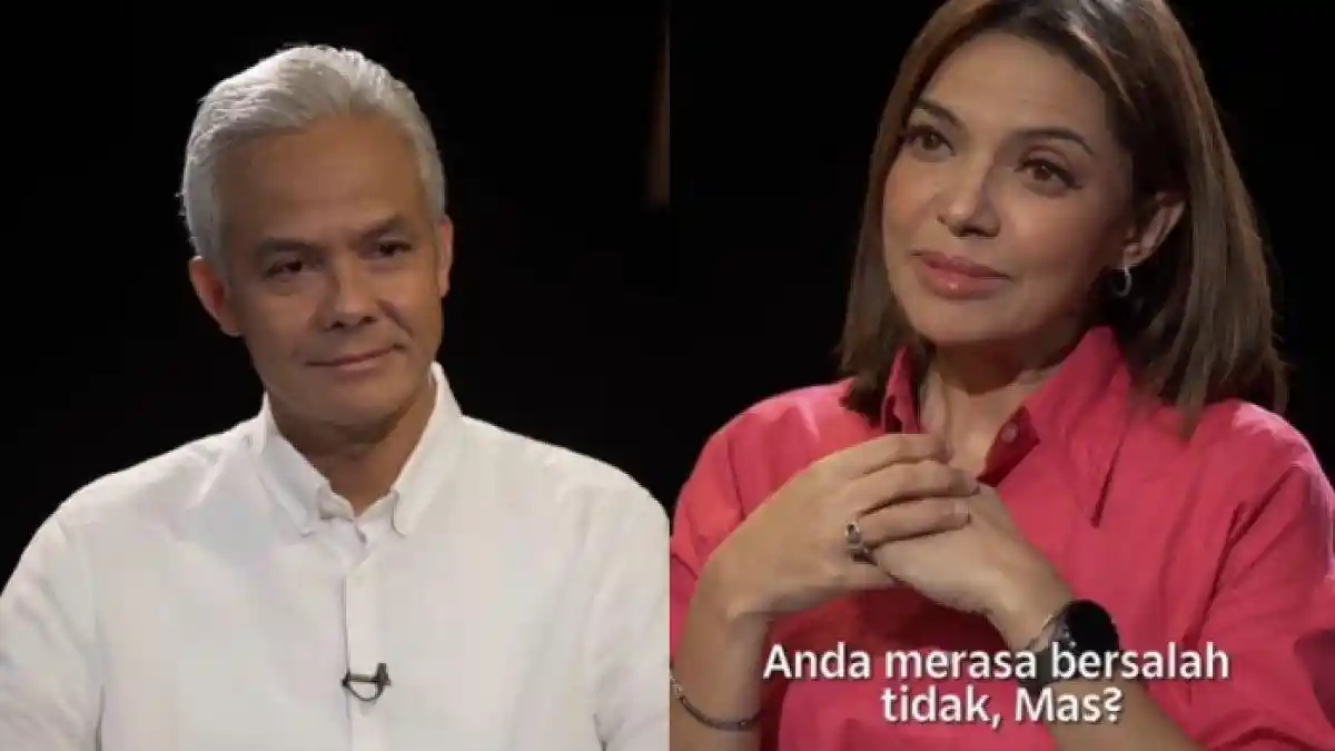 Kata Ganjar Pranowo saat Najwa Shihab Cecar Apakah Megawati yang Perintahkan Tolak Timnas Israel