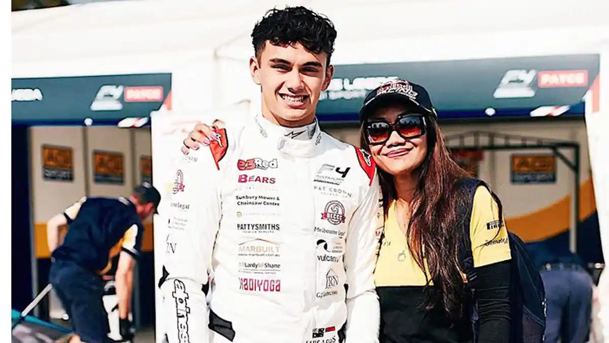 Luis Leeds, Pembalap Berdarah Indonesia, Menangi Balap Formula 4 GP Australia
