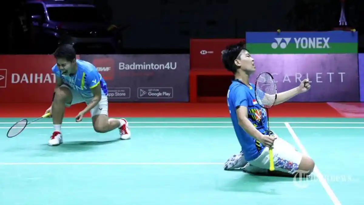 Apriyani/Fadia Sukses Bungkam Peringkat 1 Dunia di Partai Perempat final Malaysia Open 2022