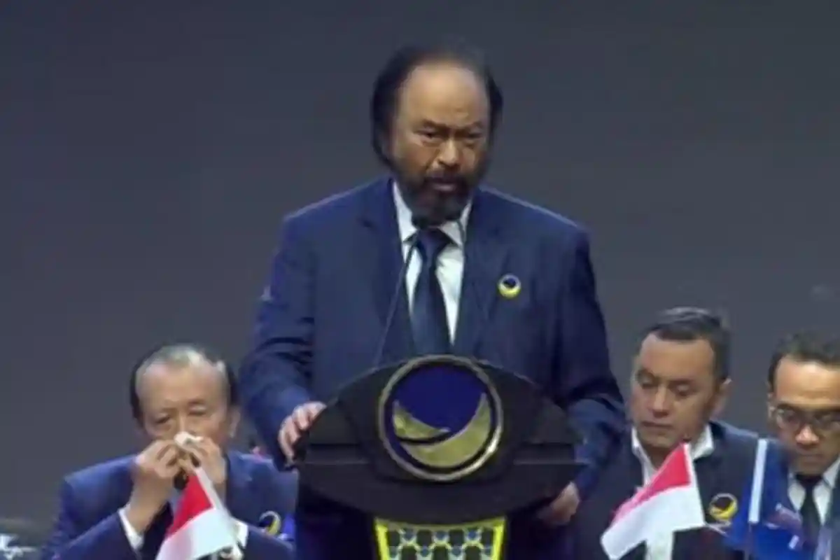 Surya Paloh Singgung Soal Petualang Politik yang Mencoba Manfaatkan Partai: Stop Model Seperti Itu