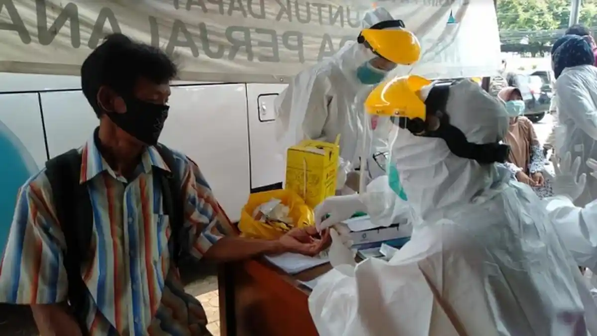 Cegah Penyebaran Covid Saat Libur Panjang, Pemkot Gelar Rapid Test Massal Di Terminal Baranangsiang