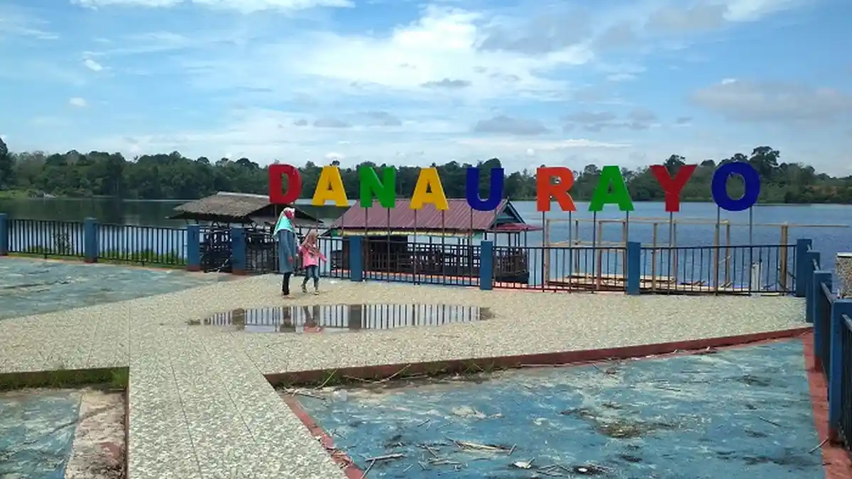 Objek Wisata Danau Rayo Muratara Sepi Akhir Pekan Ini, Nyaris Tak Ada Pengunjung