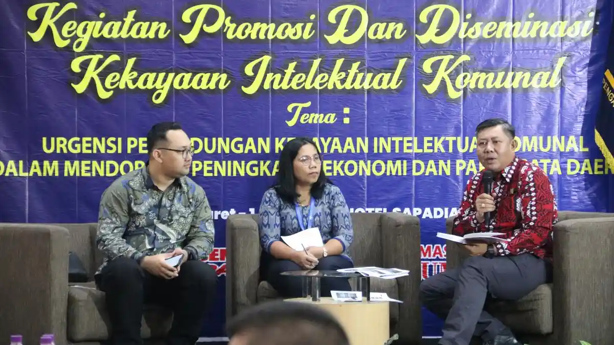 Pembahasan di Hari Kedua Promosi dan Diseminasi Kekayaan Intelektual Komunal oleh Kemenkumham Sumut