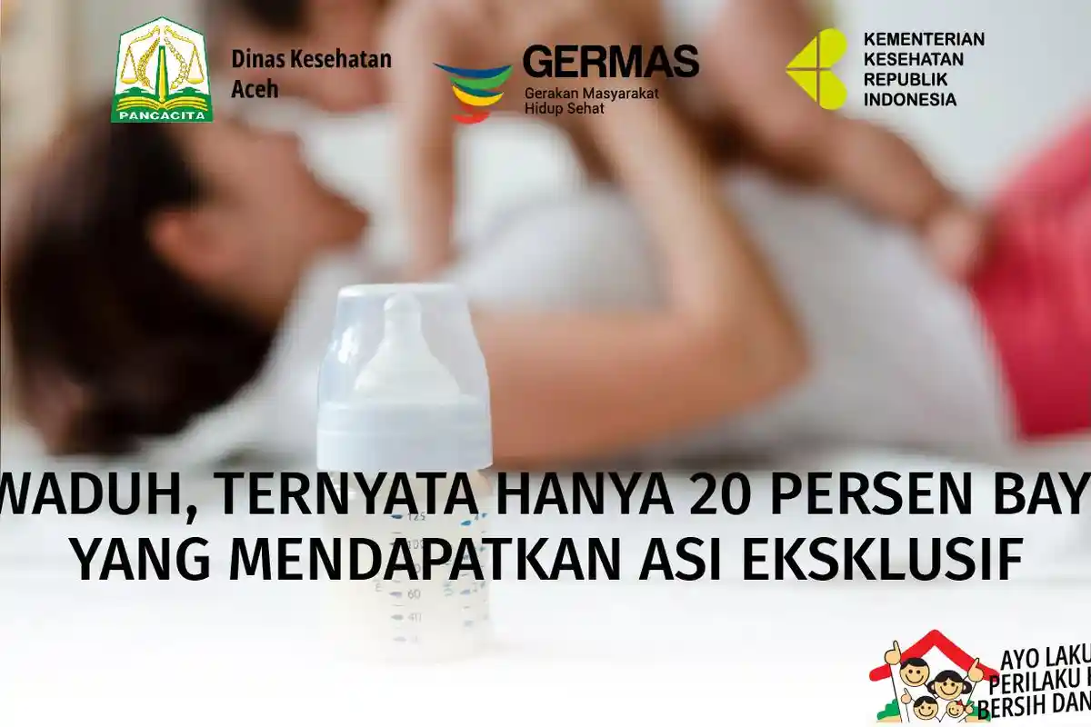 Waduh, Ternyata Hanya 20 Persen Bayi yang Mendapatkan ASI Eksklusif