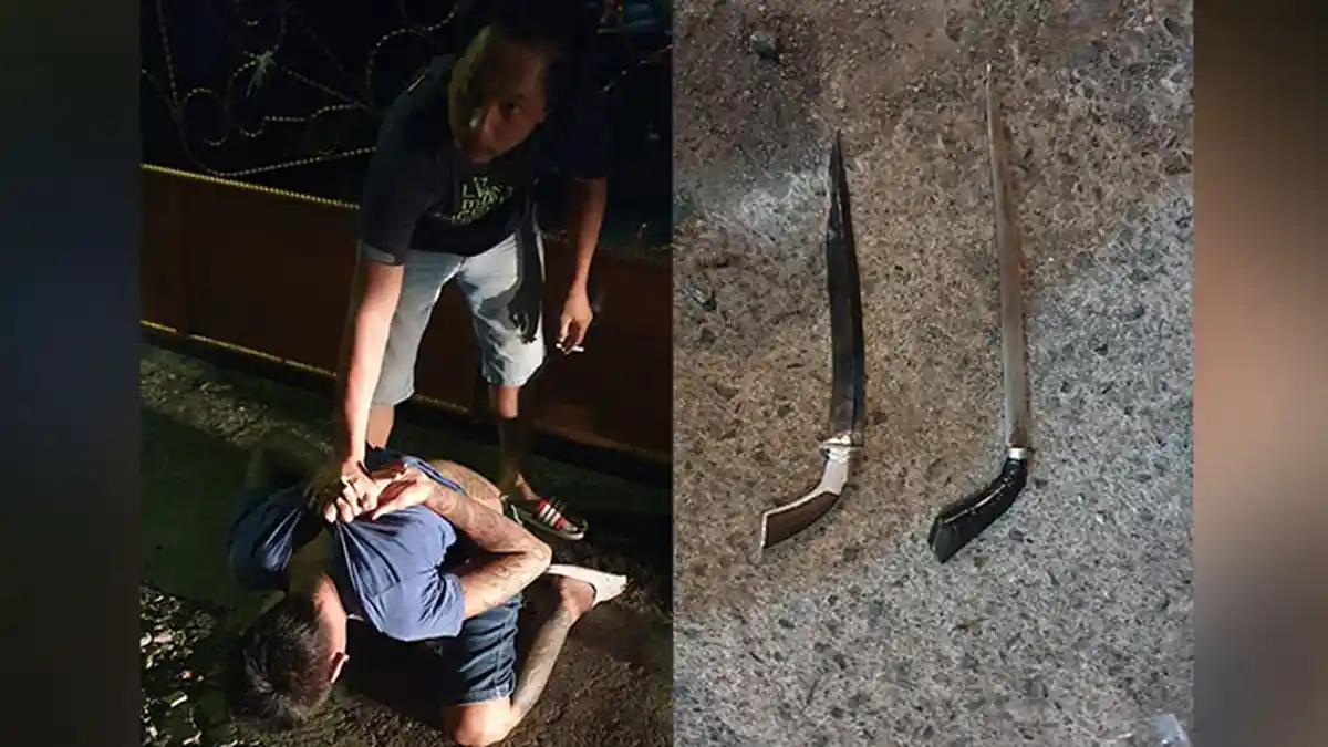 Nekat, Pria 20 Tahun Ini Pegang Pisau lalu Cegat Mobil Tim Khusus Reskrim Polresta