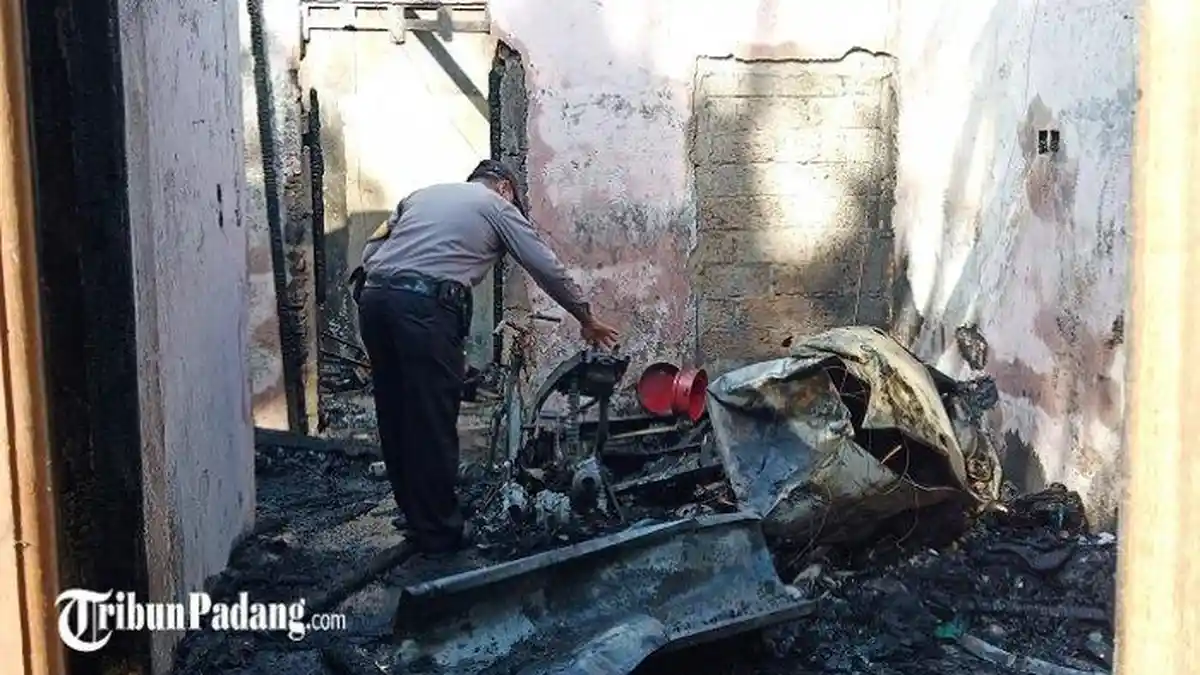 Sakit Hati Ditolak Istri, Napi Asimilasi Bakar Rumah Mertua Hingga Dua Motor Ludes