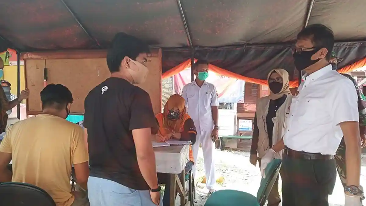 Gubernur Irwan Prayitno Sempat Tegur Warga yang Tak Gunakan Masker, Tinjau BIM dan Posko