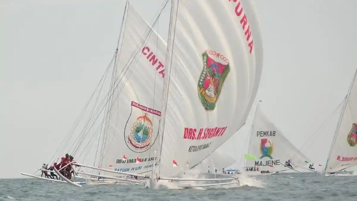 Daftar Pemilik dan Nama Perahu Peserta Festival Sandeq Sail to IKN 2022, Start dari Silopo