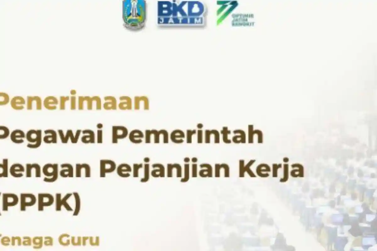 JADWAL LENGKAP PPPK 2022 Pemprov Jatim Formasi Tenaga Kesehatan dan Guru, Beserta Link Pendaftaran