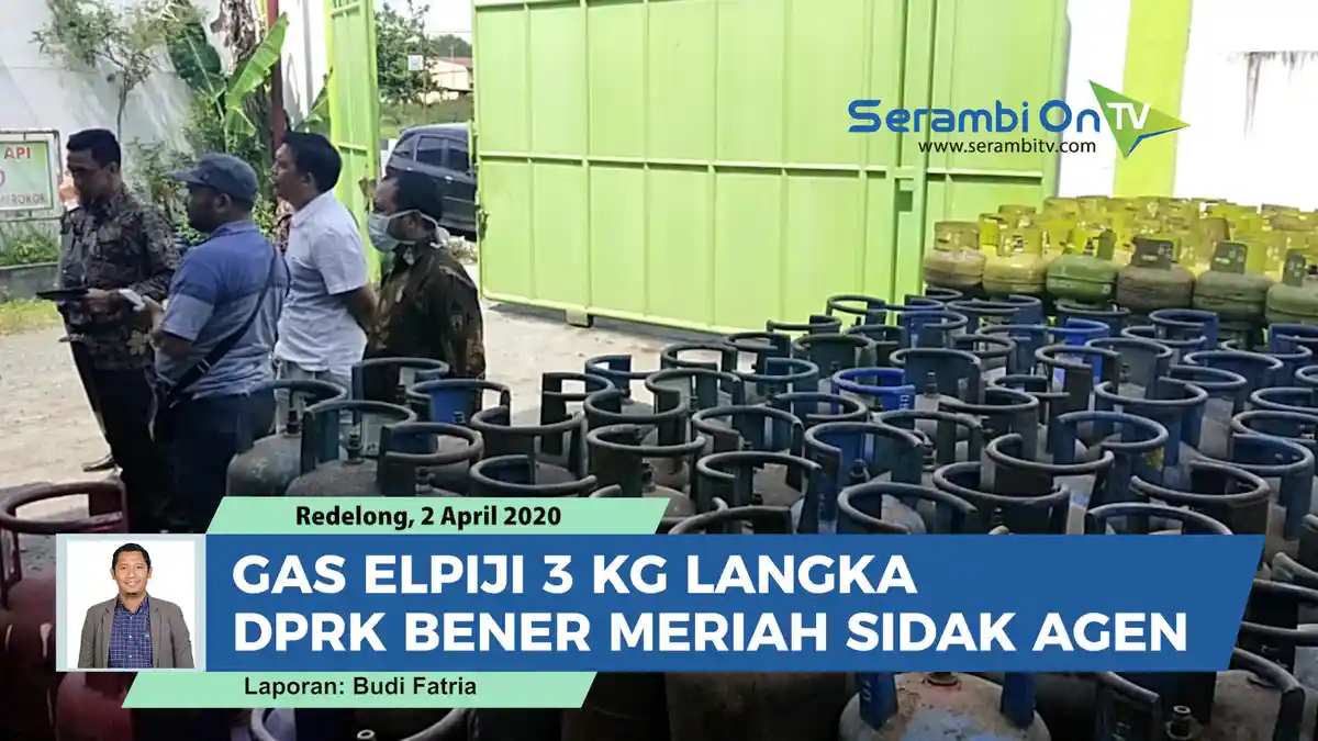 Gas Elpiji 3 Kg Dijual Rp 35.000 per Tabung
