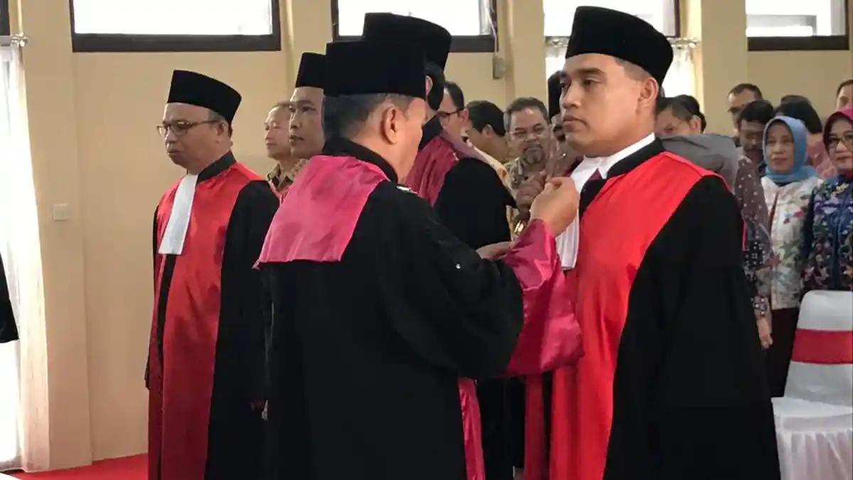 Dedi Muchti Resmi Jabat Ketua Pengadilan Negeri Sengeti, Siap Jalankan Elitigasi