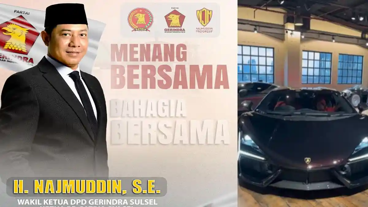 Sosok Najmuddin, CEO TRK Holding Beri Kado Lamborghini ke Anak yang Ultah ke-9, Kader Gerindra