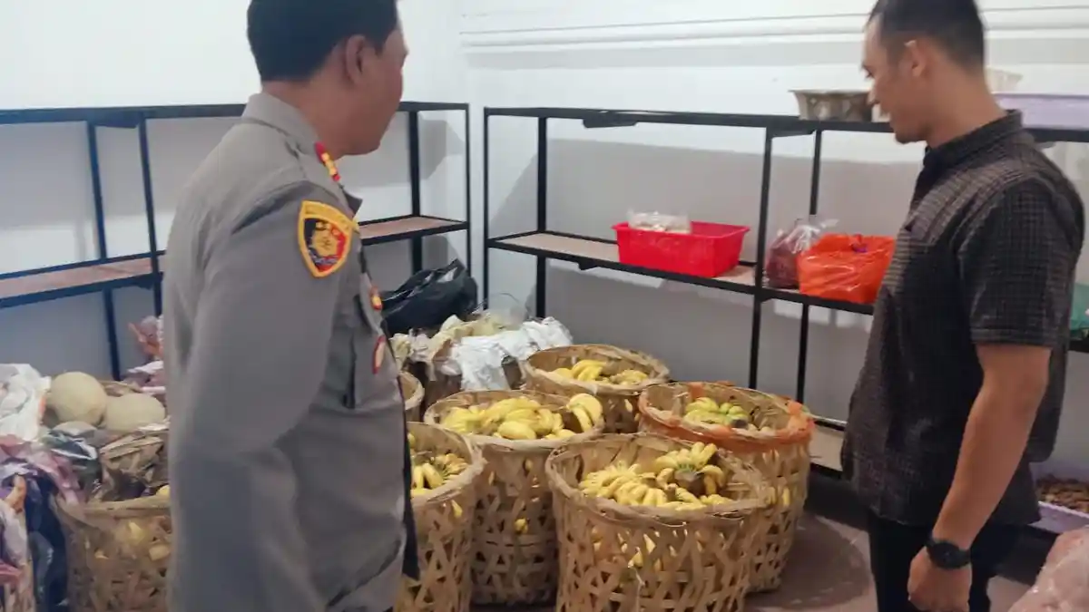 Kapolsek Indrapura Pastikan Dapur Umum SPPG Desa Tanjungmuda Batubara Beroperasi Optimal