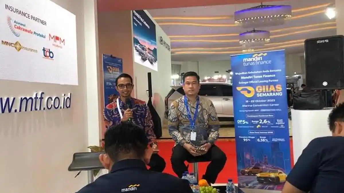 MTF Optimistis Capai Target Pembiayaan 500 Unit Kendaraan di GIIAS Semarang 2023