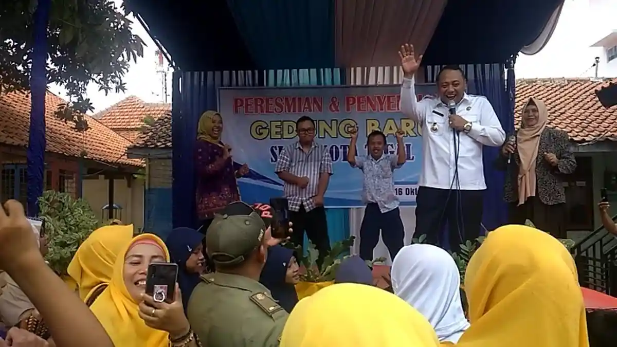 Dedy Yon Kabulkan Permintaan SLB Negeri Kota Tegal, Berikan Sertifikat dan Asrama Dinsos