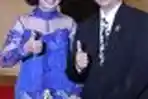 Menpora Roy Suryo dan Istri