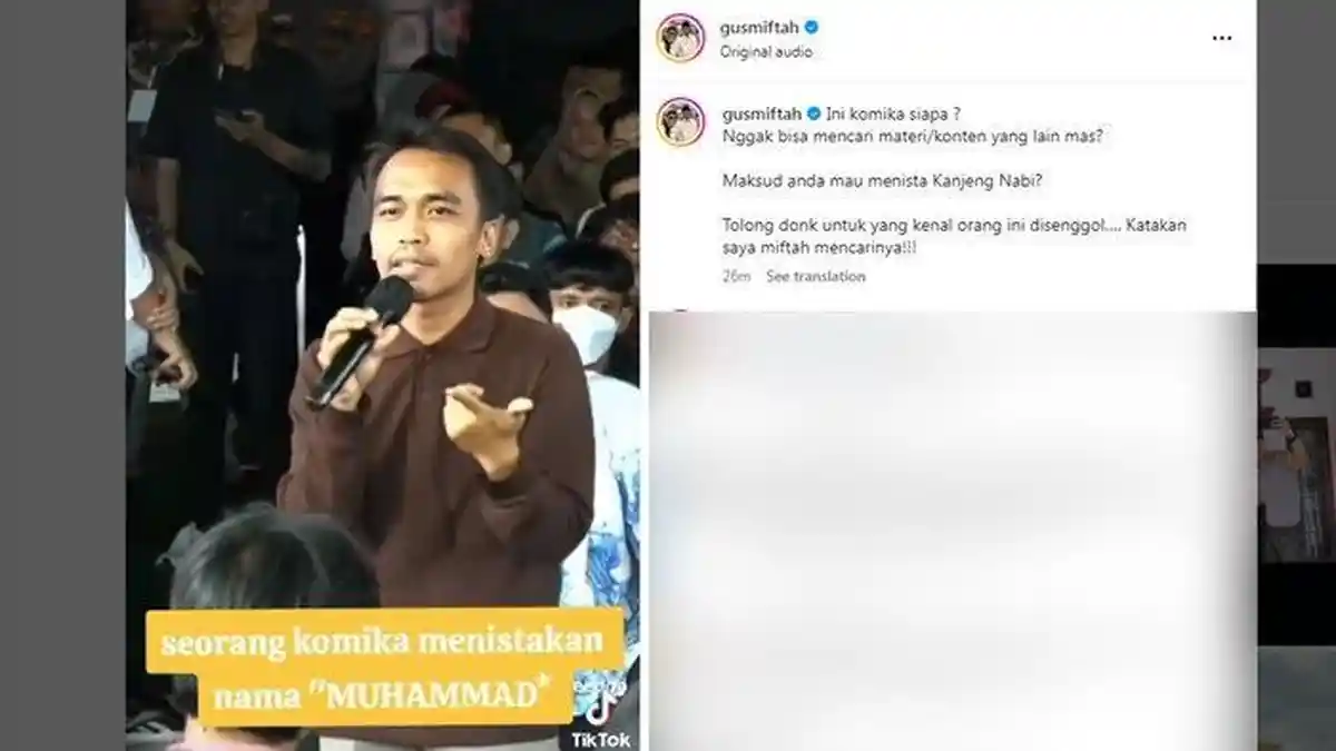 Viral Komika Aulia Rakhman Diduga Hina Nama Nabi saat 