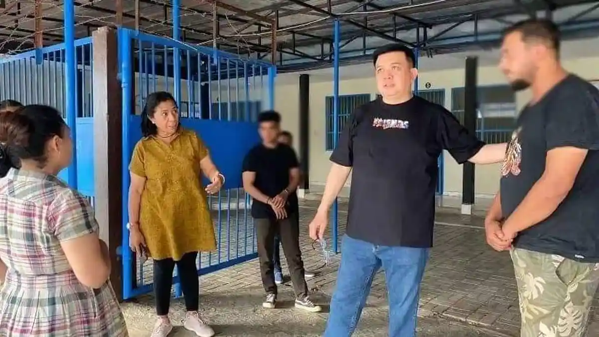 Kakanwil Marciana Jone Temui 13 Deteni Irak dan Palestina di Kupang 