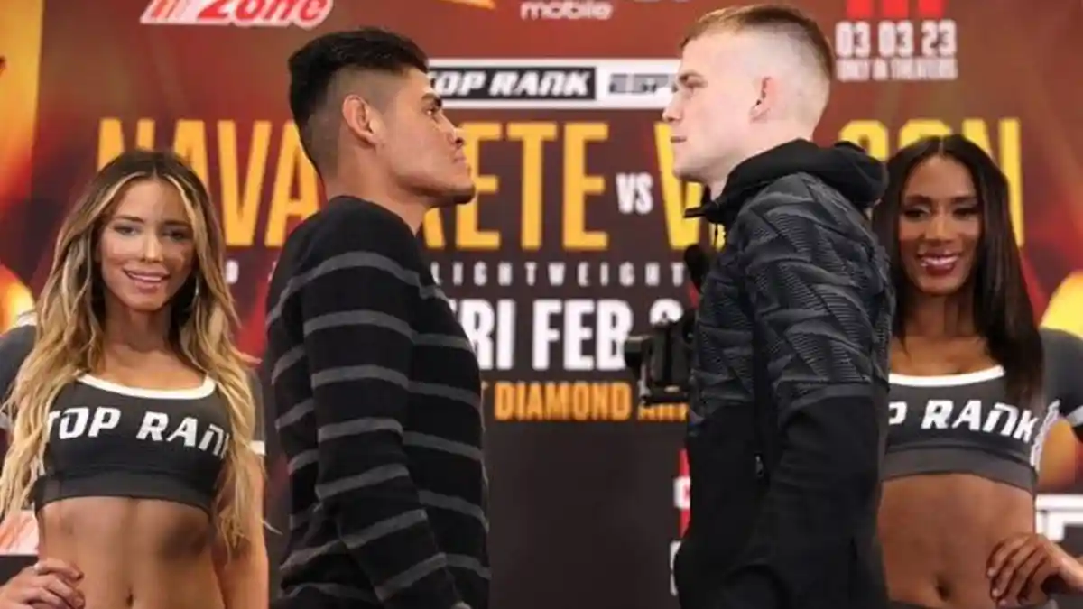 Jadwal Tinju Dunia Navarrete vs Wilson Link TV Online ESPN +,  Melawan Mantan Juara Dunia
