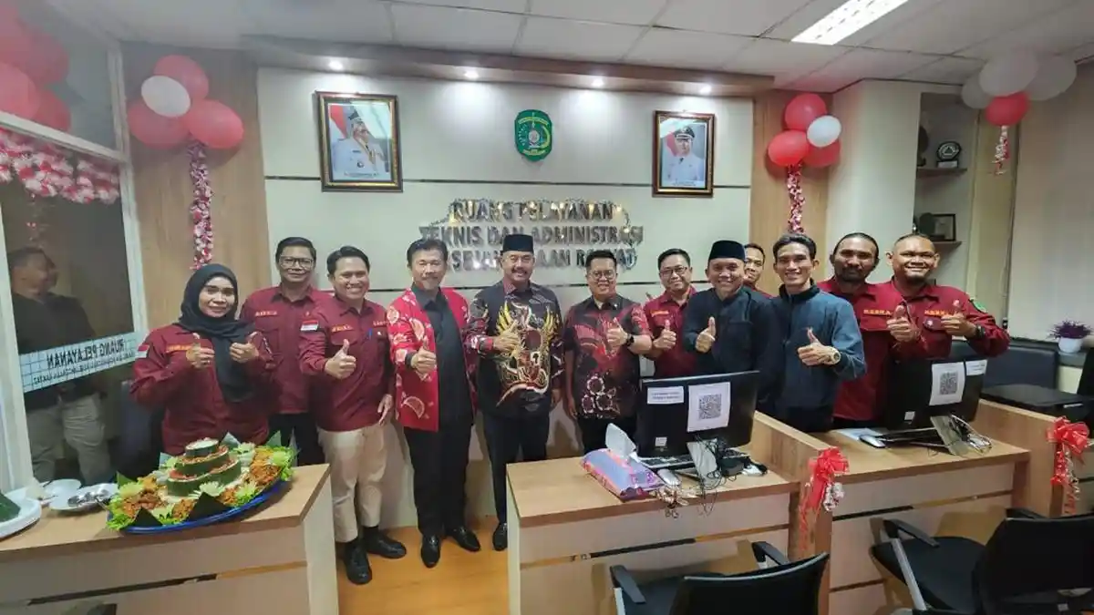 Peresmian Ruang Pelayanan Teknis dan Administrasi Kesra, Bupati Berharap Jadi Percontohan OPD Lain